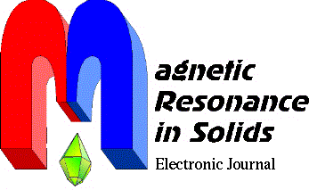 Magnetic Resonance in Solids E-Journal logo